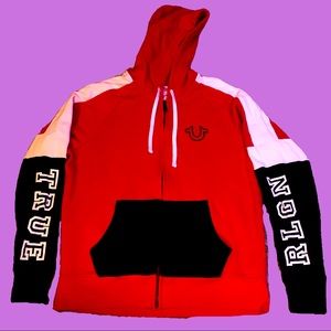 True Religion Zip Up Hoodie